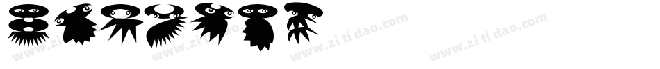 AQZ crew字体转换
